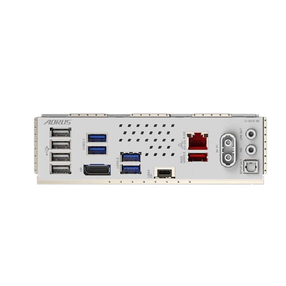 Фото Материнская плата Gigabyte Z890M AORUS ELITE WIFI7 ICE, LGA 1851, Intel Z890, 4xDDR5, 4xSATA, 3xM.2, 1xPCIe 4.0 x4, 1xPCIe 5.0 x16, 1xDP, 1xUSB-C, 1x 2.5Gb LAN, 1xUSB-A 3.2 Gen 2, 4xUSB-A 3.2 Gen 1, 2x3.5 мм, TOSLINK, 7.1, 1xUSB4, mATX