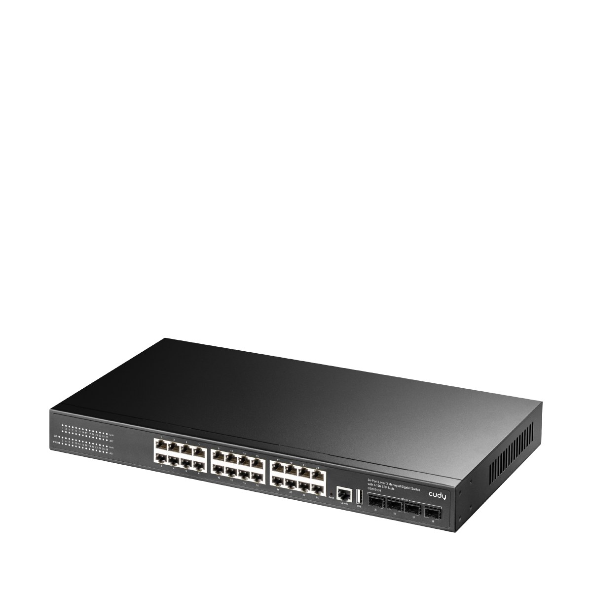 Фото Коммутатор Cudy GS5024S4, 24×1 Гбит/с + 4×10 Гбит/с SFP+