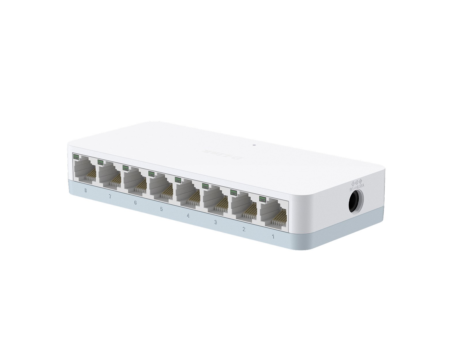 Фото Коммутатор D-Link DES-1008C Коммутатор, 8x100Base-TX, корпус пластик