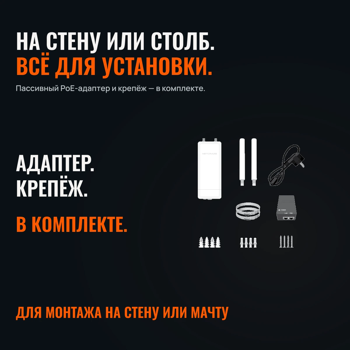 Netcraze Stellar 6 (NAP-650). WI-FI ВЫХОДИТ ИЗ ДОМА.