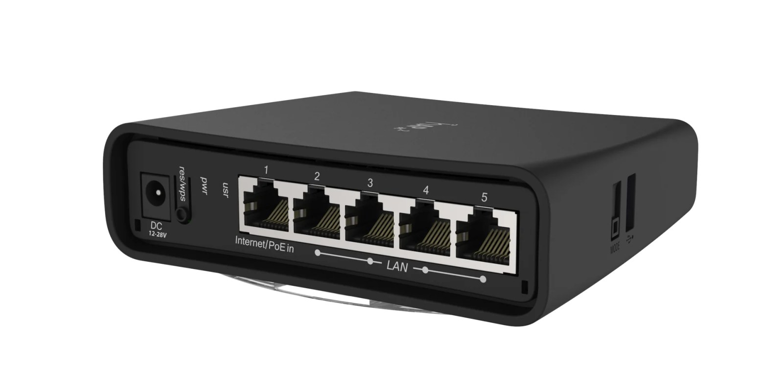 Фото Маршрутизатор 10/100/1000M 5PORT RBD52G-5HACD2HND-TC MIKROTIK