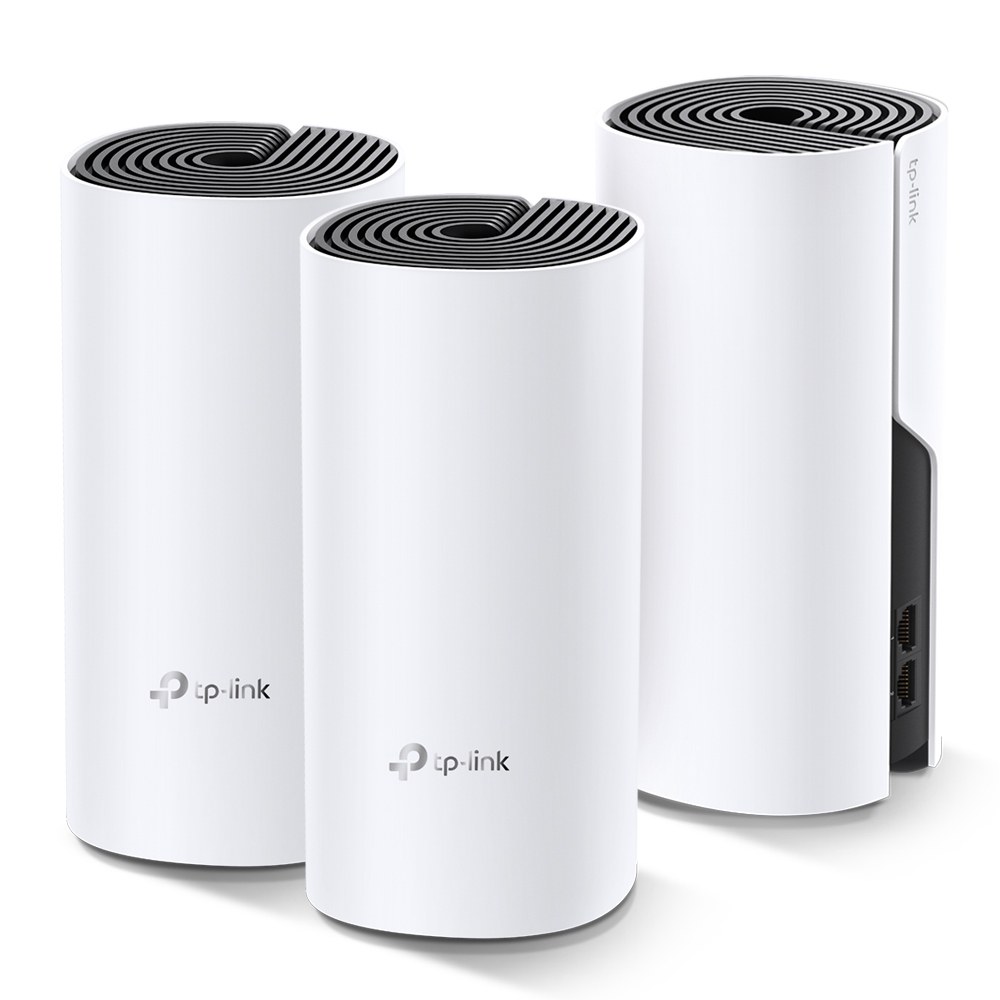 Фото Бесшовный Mesh роутер TP-Link Deco M4 (DECO M4(3-PACK)) AC1200 10/100/1000BASE-TX (упак.:3шт)