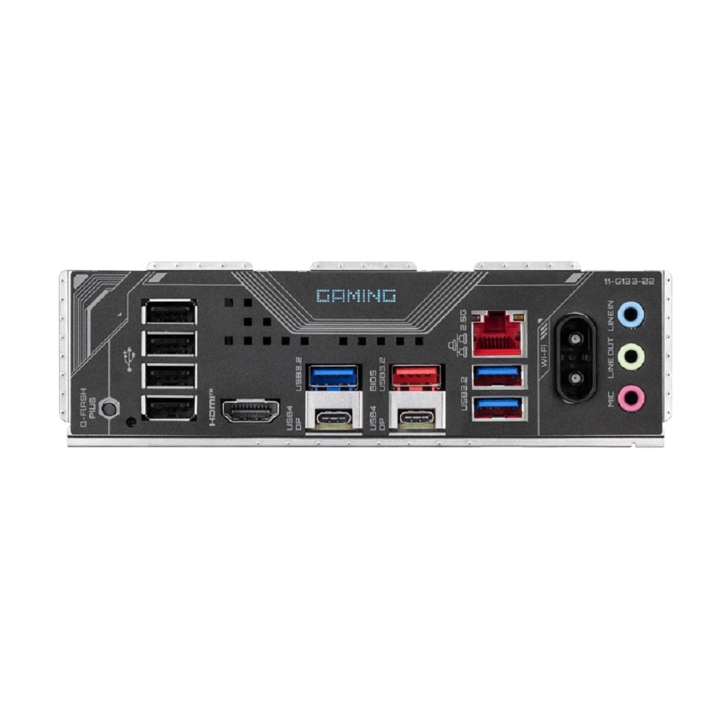 Фото Материнская плата Gigabyte X870 GAMING WIFI6, AM5, AMD X870, 4xDDR5, 4xSATA, 3xM.2, 1xPCIe 5.0 x16, 2xPCIe 3.0 x1, 1xHDMI, 2xUSB-C (DisplayPort Alt Mode), 1x2.5Gb LAN, Wi-Fi 6, Bluetooth 5.3, 2xUSB-C 40Gbps, 1xUSB-A 10Gbps, 3xUSB-A 5Gbps, 4xUSB-A 2.0, 3x3