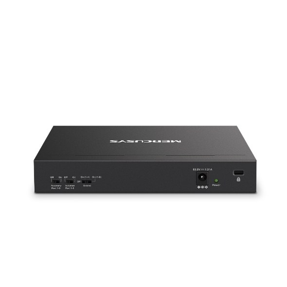 Фото Коммутатор настольный Mercusys MS110P с 10 портами 10/100 Мбит/с (8 портов PoE+)