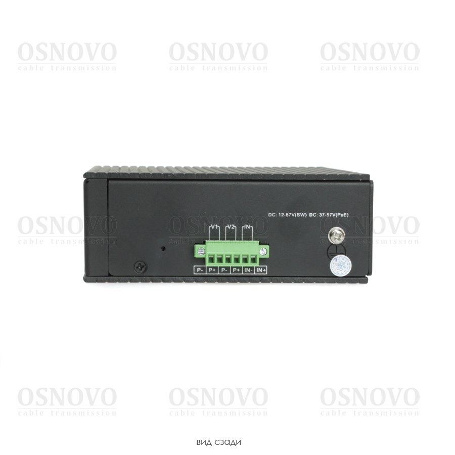 Фото Коммутатор Osnovo SW-80802/I(Port 90W, 300W) управляемый