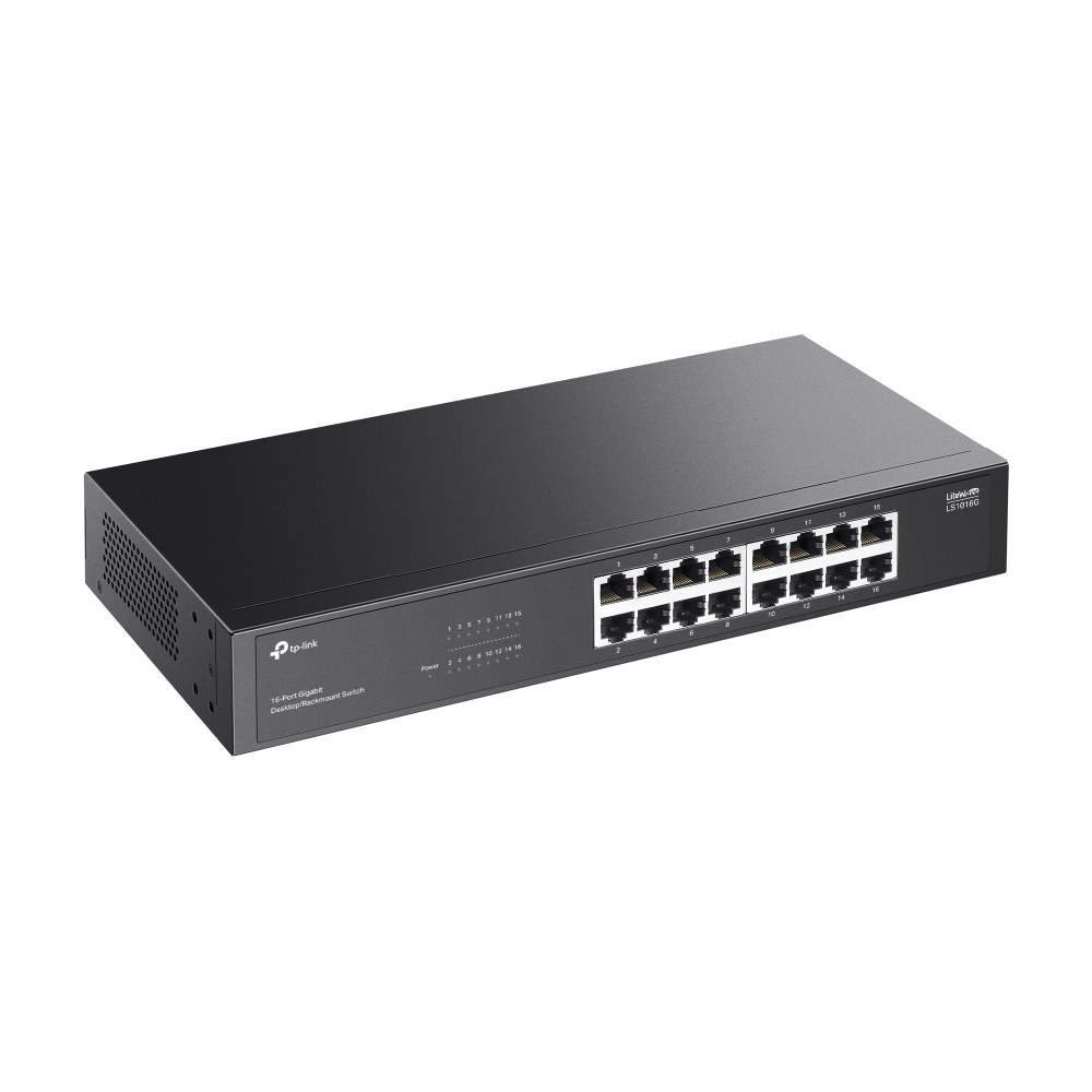 Фото Коммутатор TP-Link LS1016G, 16-Port Gigabit Desktop/Rackmount Switch
