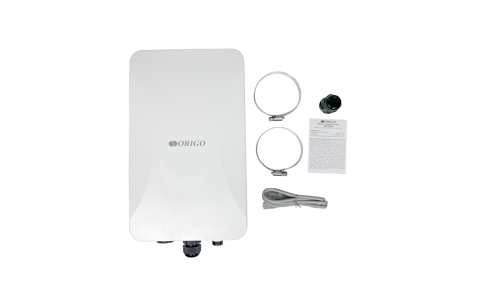 Фото Точка доступа Origo OAP3000M (OAP3000M/A1A) AX3000 100/1000/2500BASE-T белый