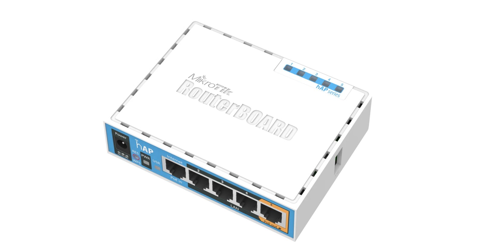 Фото Точка доступа Mikrotik hAP RB951Ui-2nD RouterBOARD hAP