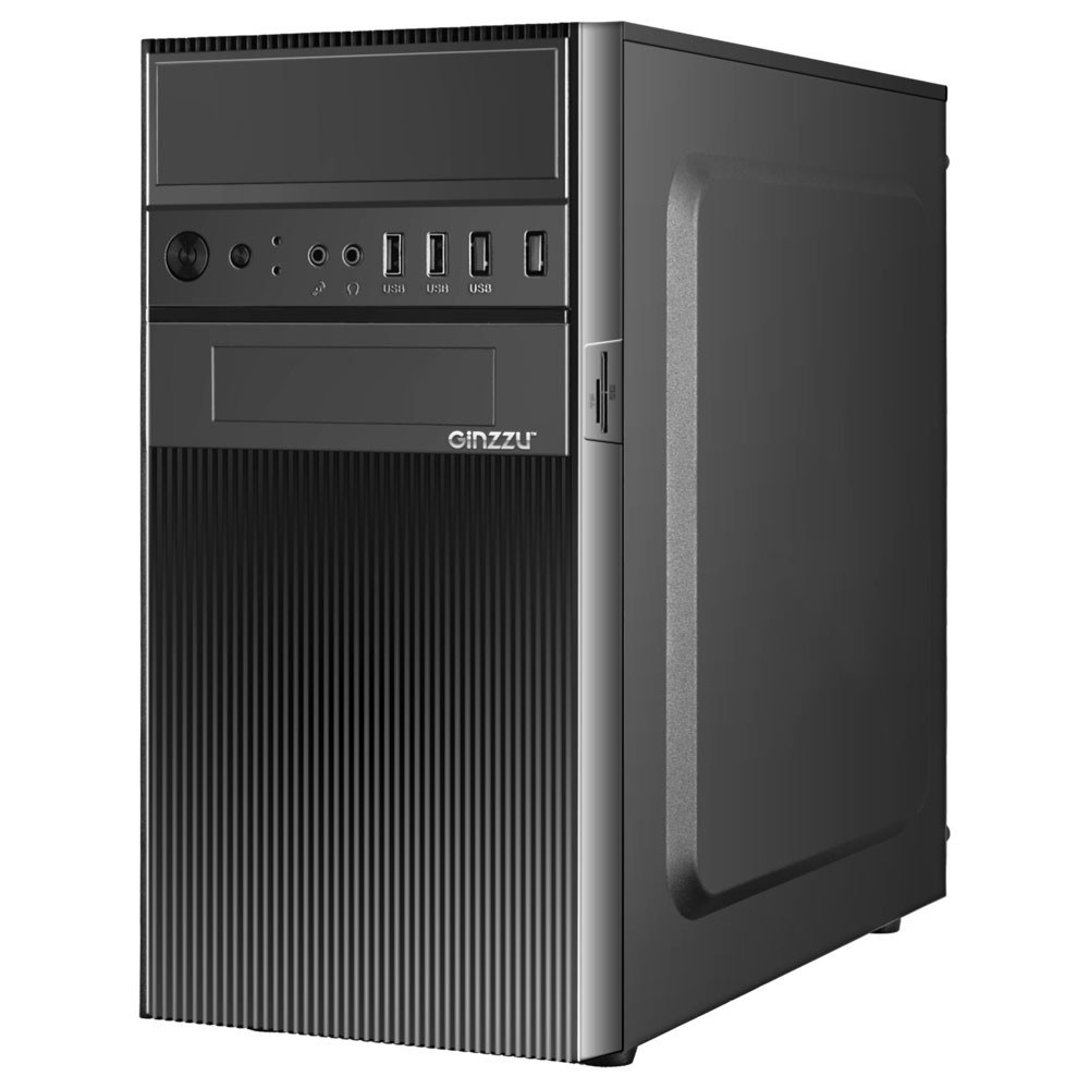 Фото Компьютерный корпус Ginzzu D190 2хUSB 2.0,AU