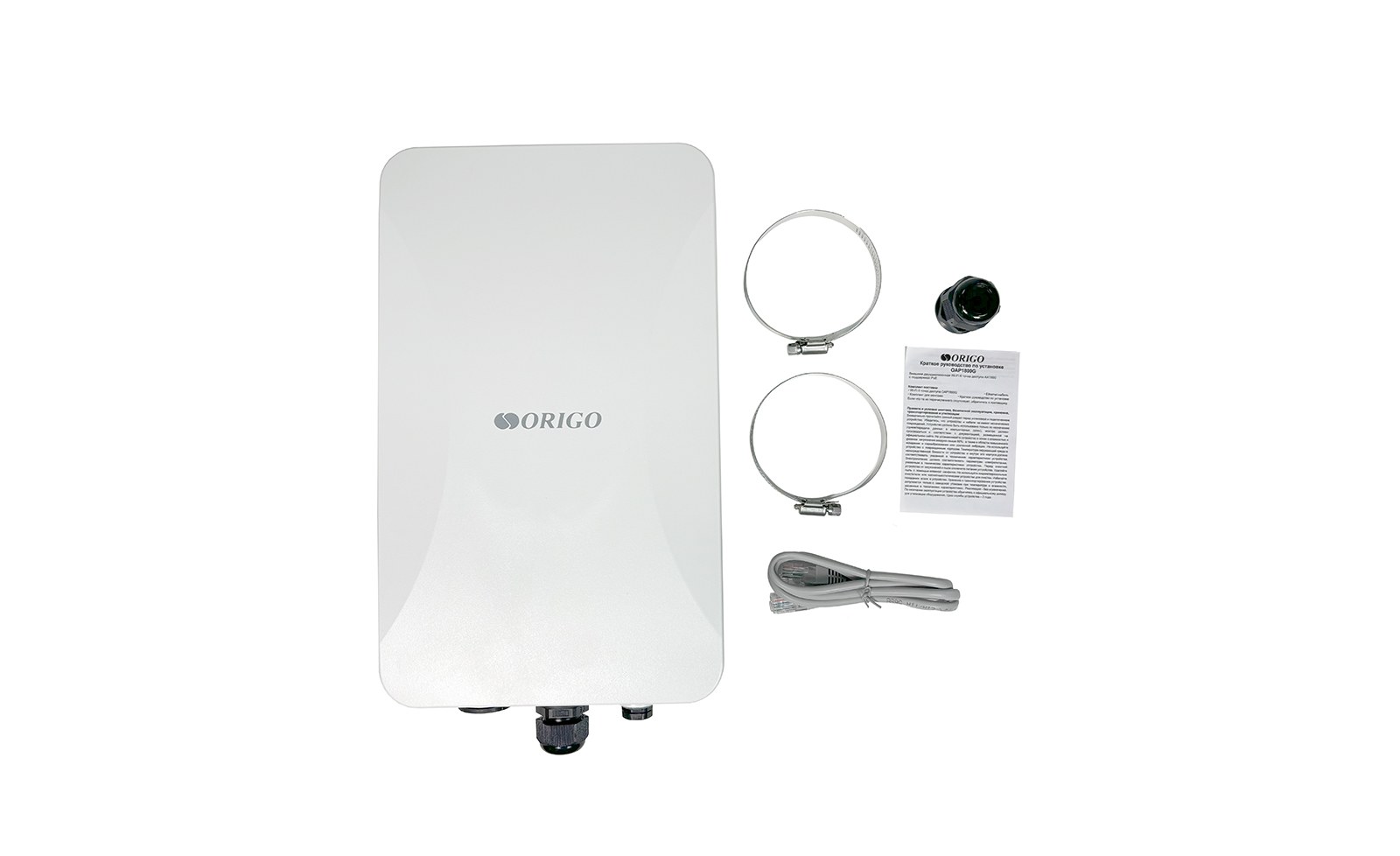 Фото Точка доступа Origo OAP1800G (OAP1800G/A1A) AX1800 10/100/1000BASE-T белый