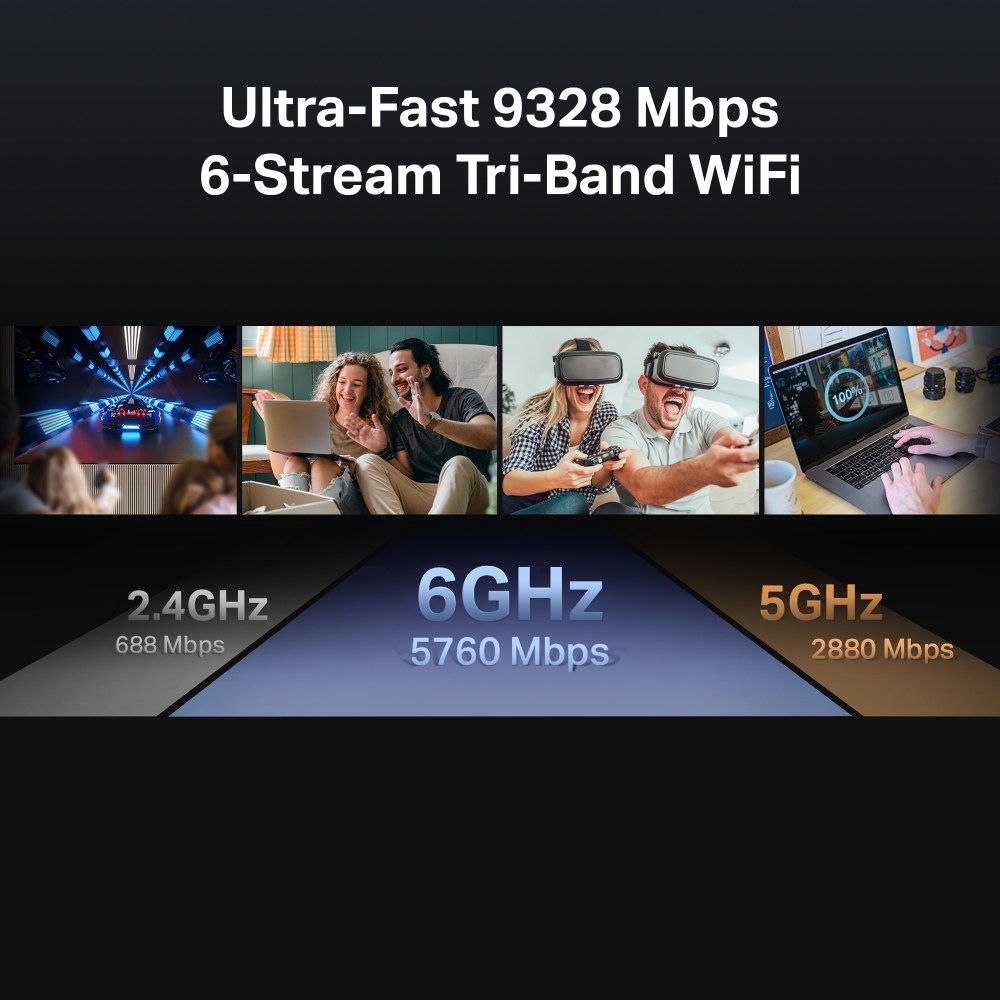 Фото Роутер TP-Link Archer BE550 BE9300