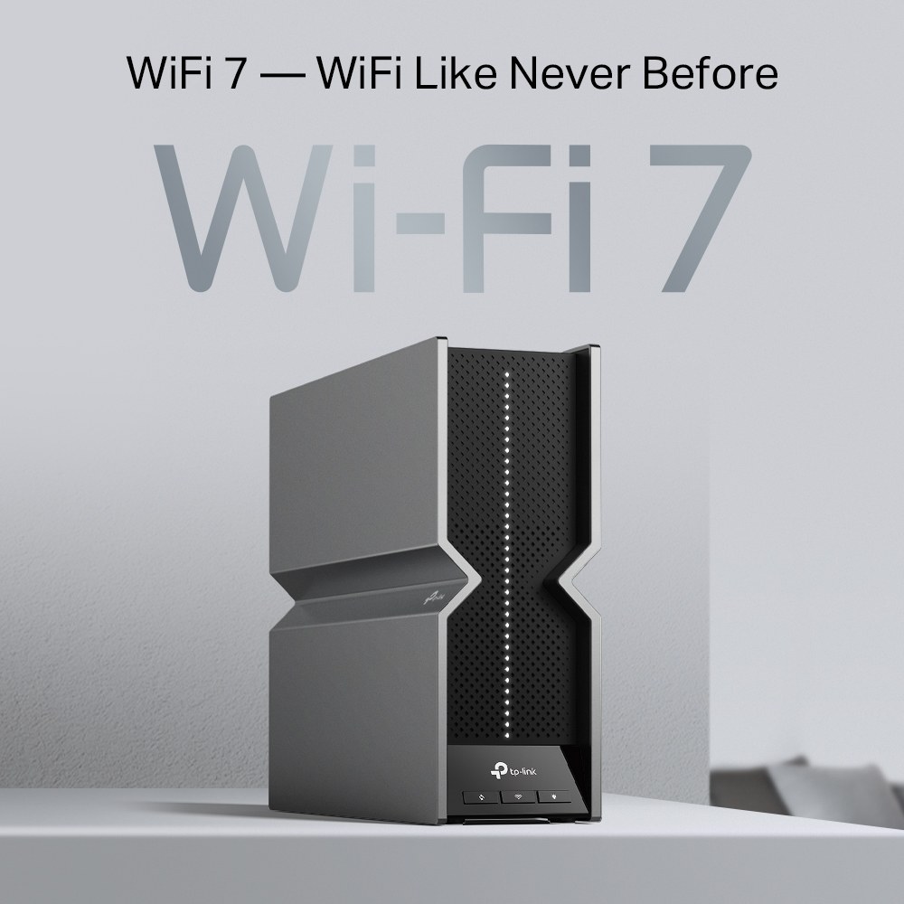 Фото Повторитель беспроводного сигнала TP-Link RE800BE BE19000 Wi-Fi черный