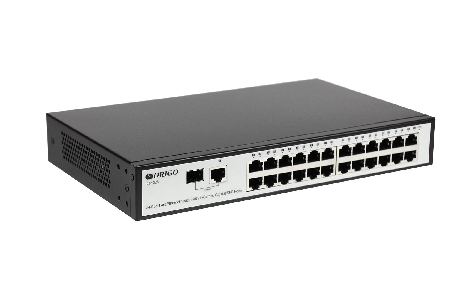 Фото Коммутатор настраиваемый 25-портовый 100 Мбит/с ORIGO OS1225/A1A с гигабитным комбо-портом