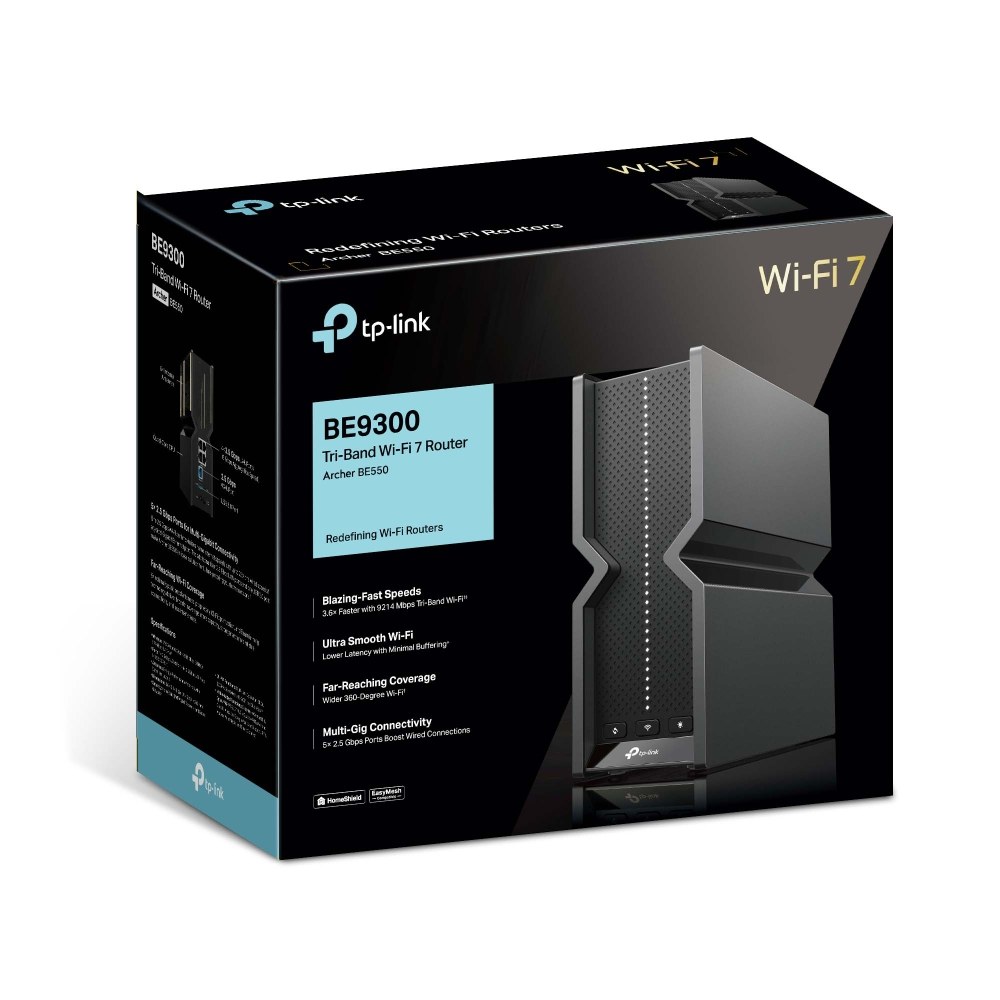 Фото Роутер TP-Link Archer BE550 BE9300