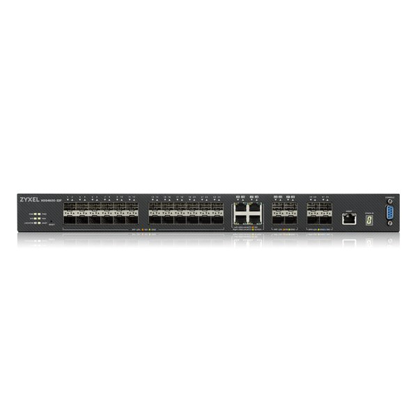 Фото Коммутатор ZYXEL ZYXEL XGS4600-32 L3 Managed Switch, 28 port Gig and 4x 10G SFP+, stackable, dual PSU
