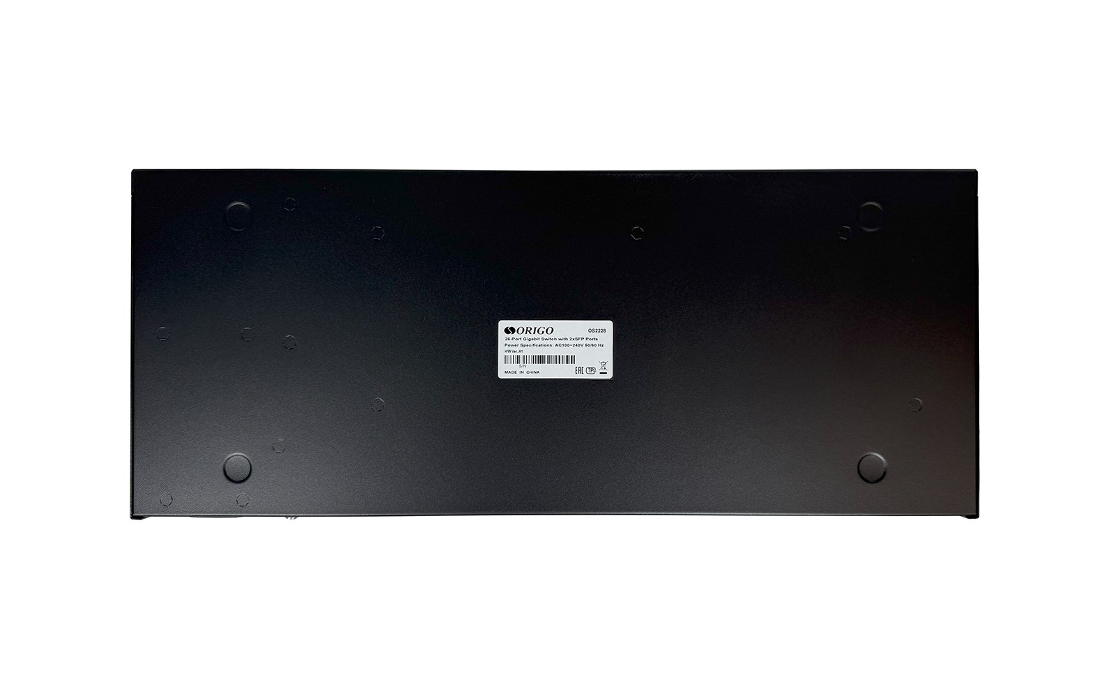 Фото Коммутатор неуправляемый ORIGO 26x1000Base-T, 2x1000Base-X SFP, комплект для установки в 19" стойку