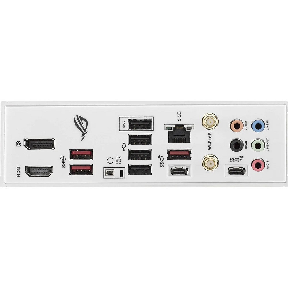 Фото Материнская плата ASUS ROG STRIX B650-A GAMING WIFI, AM5, AMD B650, 4xDDR5, 4xSATA, 3xM.2, 1xPCIe 4.0 x16, 1xPCIe 4.0 x4, 1xHDMI, 1xDP, 1x 2.5Gb LAN, 3xUSB-A 3.2 Gen 2, 4xUSB 2.0, 5x3.5 мм, 7.1, Standard-ATX