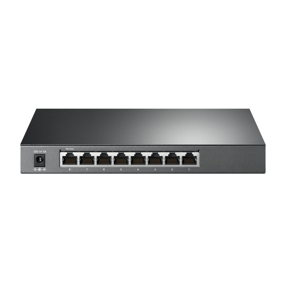 Фото Коммутатор TP-Link SMB TL-SG2008 8-port Pure-Gigabit Desktop Smart Switch, 8 10/100/1000Mbps RJ45 ports, Tag-based VLAN, STP/RSTP/MSTP, IGMP V1/V2/V3 Snooping, DHCP Filtering, 802.1P Qos, Rate Limiting, Voice VLAN,