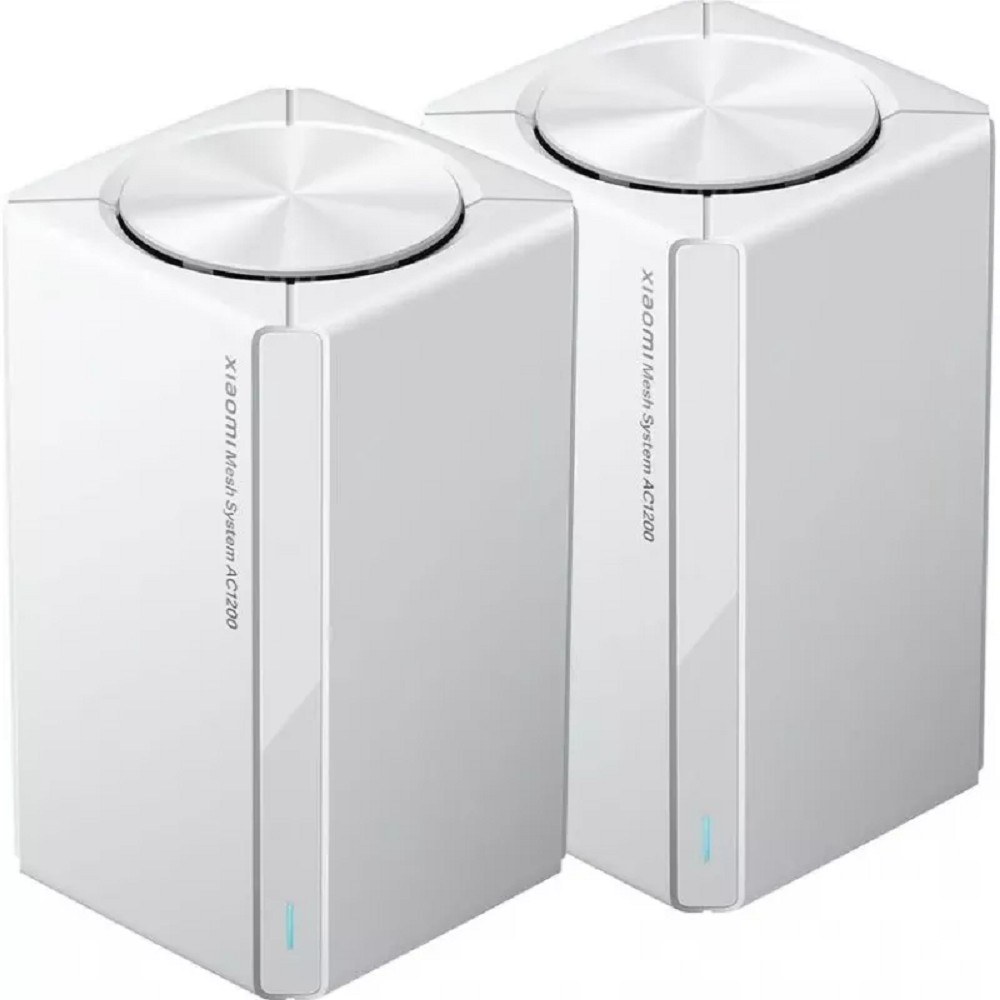 Фото Бесшовный Mesh роутер Xiaomi AC1200 RU (2-pack), белый