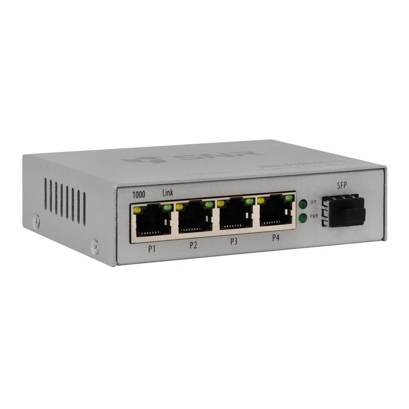 Фото Коммутатор SNR SNR-S1904G-1S, 1Gbит/с, количество портов 4 шт, (L2)