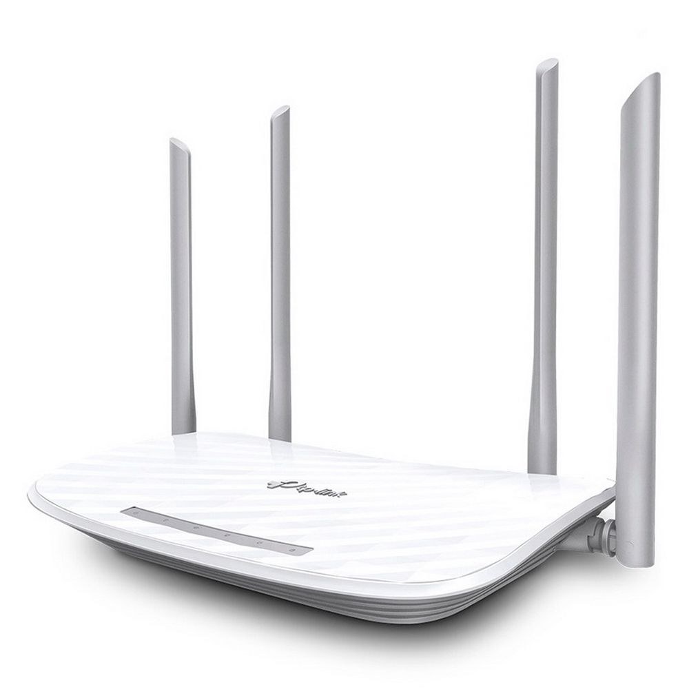 Фото Маршрутизатор беспроводной Asus RT-AC1200 10/100BASE-TX черный (Dual Band)