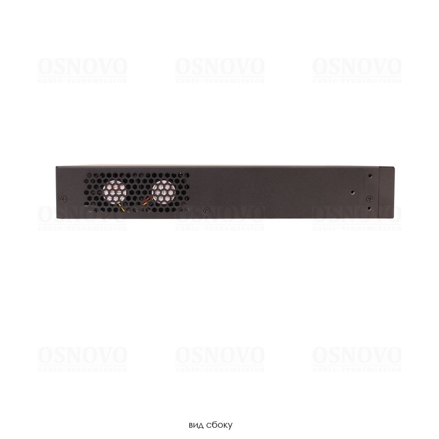 Фото Коммутатор Osnovo SW-62422(400W) 26x100Mb 24PoE+ 400W неуправляемый