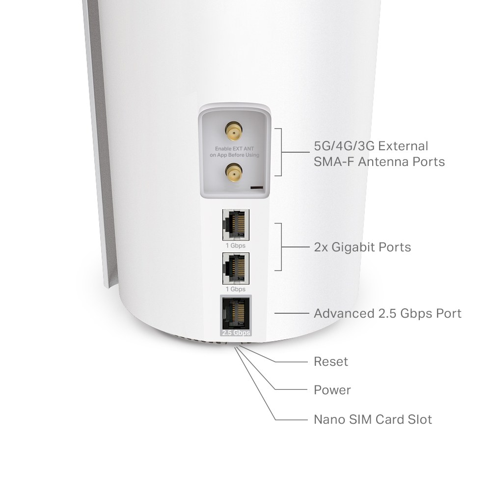 Фото Wi‑Fi система AX3000 DECO X50-5G(1-PACK) TP-LINK