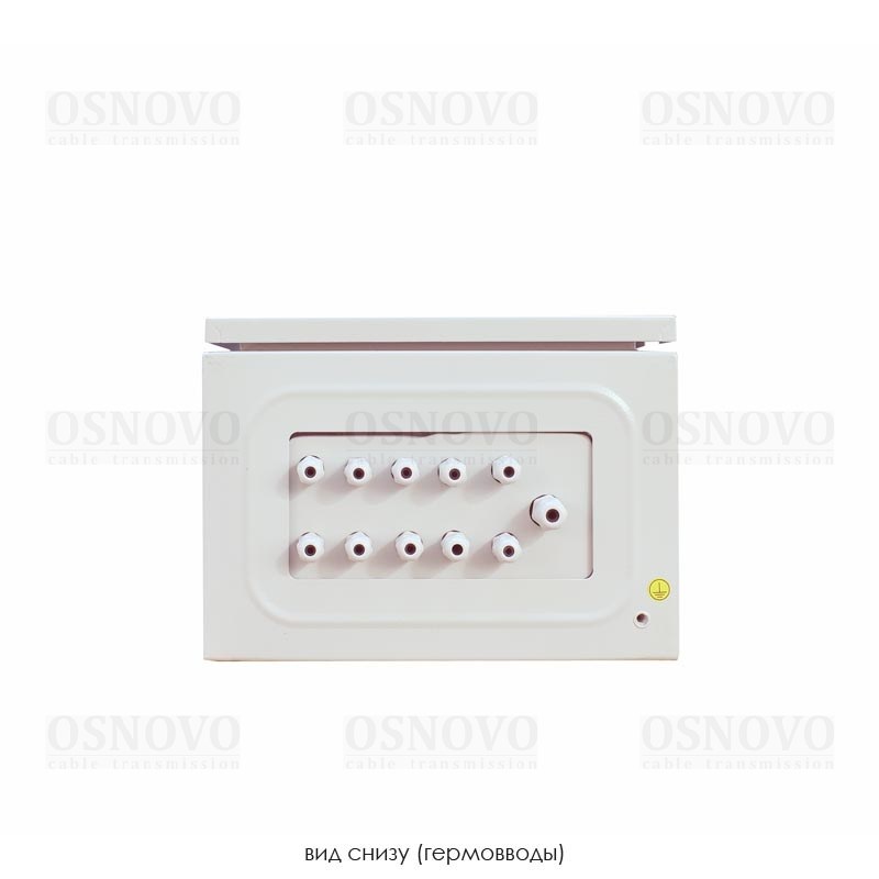 Фото Коммутатор уличный РоЕ на базе уличной станции Osnovo OS-331, 6 *10/100Base-T с PoE (до 30W), 2 *10/100Base-T с PoE (до 60W), 1 *10/100/1000Base-T, 2 порта SFP 1000Base-X, суммарно PoE до 240W, IP66