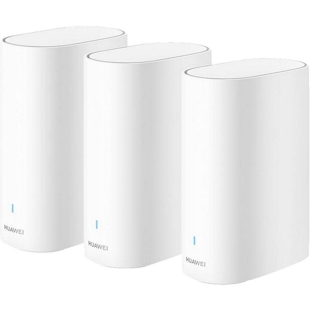 Фото Роутер беспроводной HUAWEI 53030DVA NVWA-AX30-23 WiFi 6 Plus AX3000 Mesh 3+ , MESH-комплект 10/100/1000 Mbit/s WAN/LAN (3-Package)