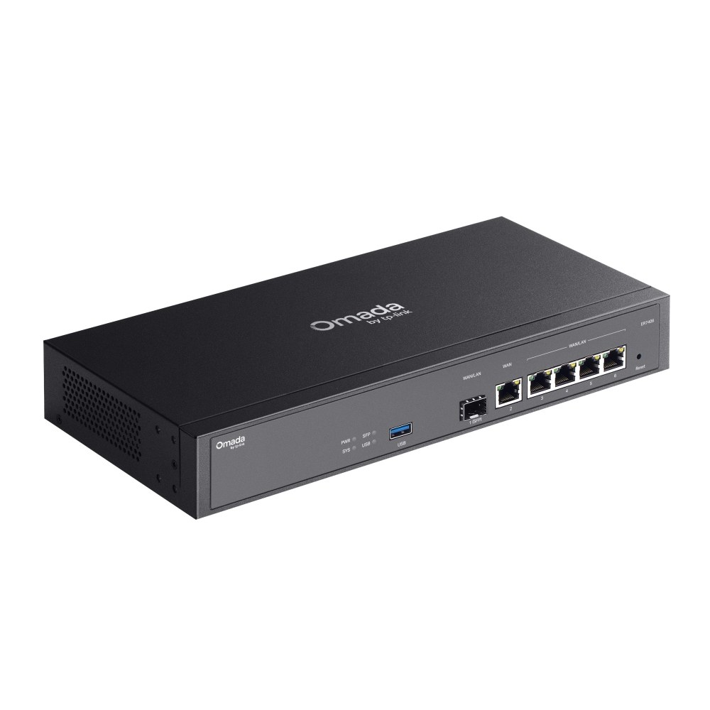 Фото Маршрутизатор TP-Link Omada ER7406, 5×1 Гбит/с + 1×1 Гбит/с SFP, настраиваемый