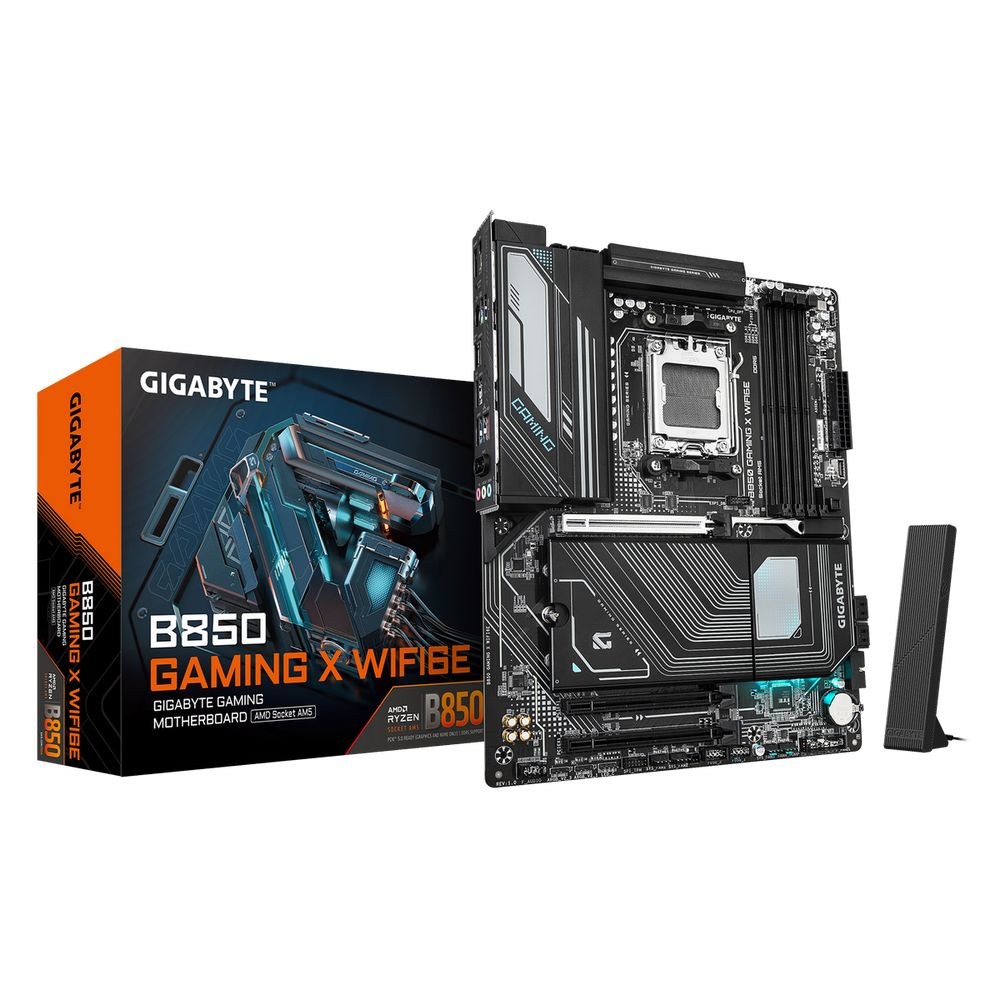 Фото Материнская плата ASRock B850 Pro-A, AM5, AMD B850, 4xDDR5, 4xSATA, 4xM.2, 1xPCIe 5.0 x16, 1xPCIe 4.0 x4, 1xHDMI, 1xUSB-C, 1x2.5Gb LAN, 1xUSB-C 10Gbps, 1xUSB-C 5Gbps, 4xUSB-A 5Gbps, 6xUSB-A 2.0, 3x3.5 мм, 7.1, ATX