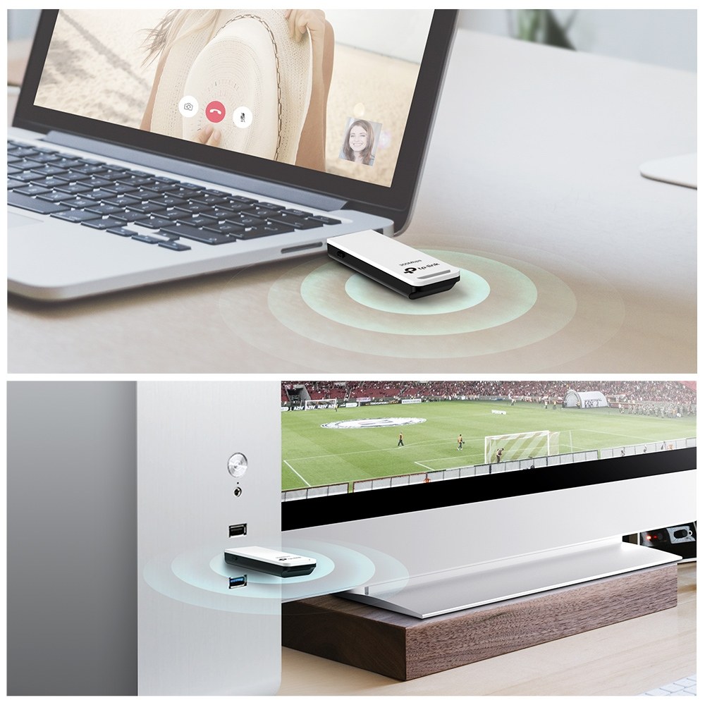 Фото Сетевой адаптер TP-Link TL-WN821N Беспроводной USB адаптер 300 Мбит/с стандарта N