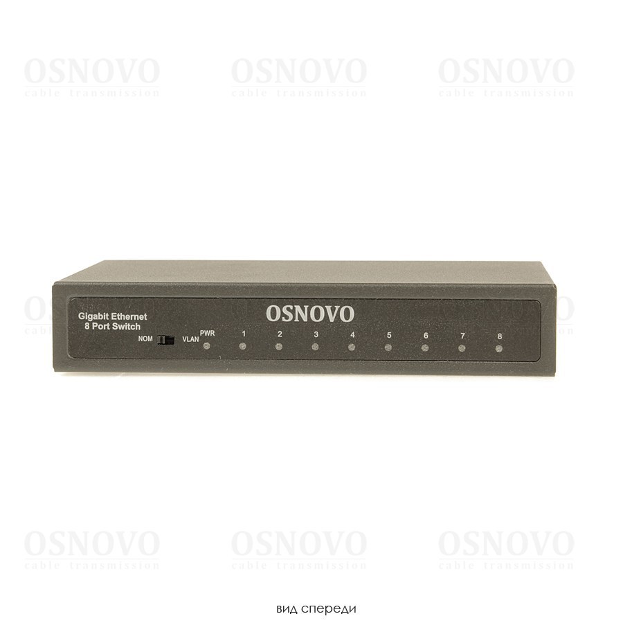 Фото Коммутатор Osnovo SW-70800 неуправляемый