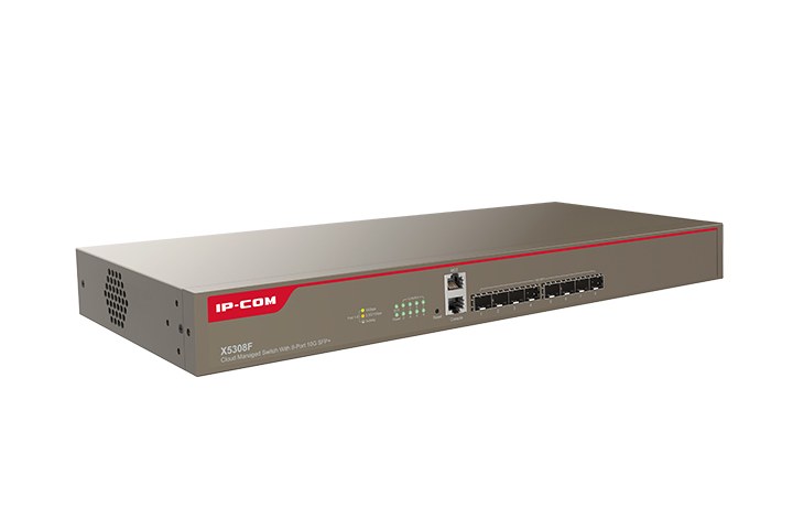 Фото Коммутатор IP-COM X5308F, 8×10 Гбит/с SFP+, управляемый
