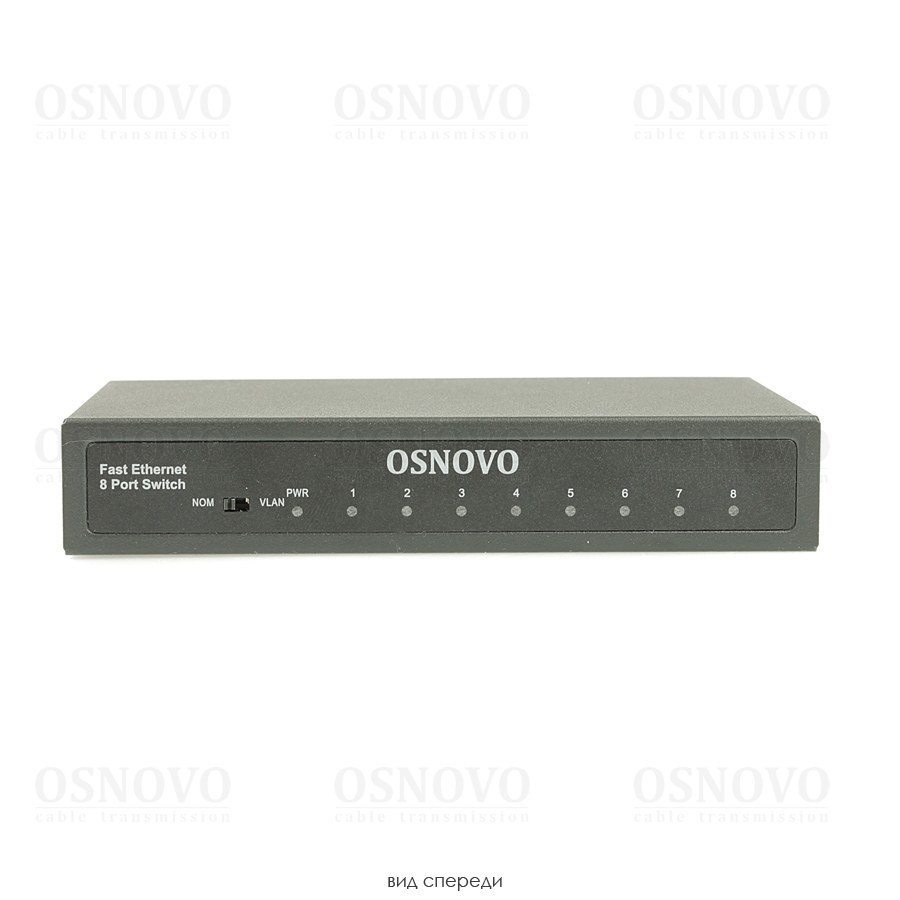 Фото Коммутатор Osnovo SW-10800 неуправляемый