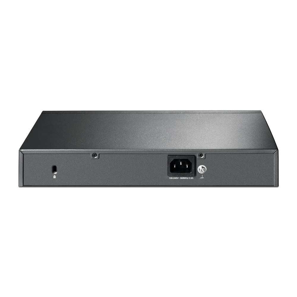 Фото Коммутато TP-Link 8-port Desktop/Rackmount 10G Unmanaged Switch, 8 100/1G/2.5G/5G/10G RJ-45 ports,  1 Fan with intelligent speed control, 100-240 VAC, 50/60 Hz.
