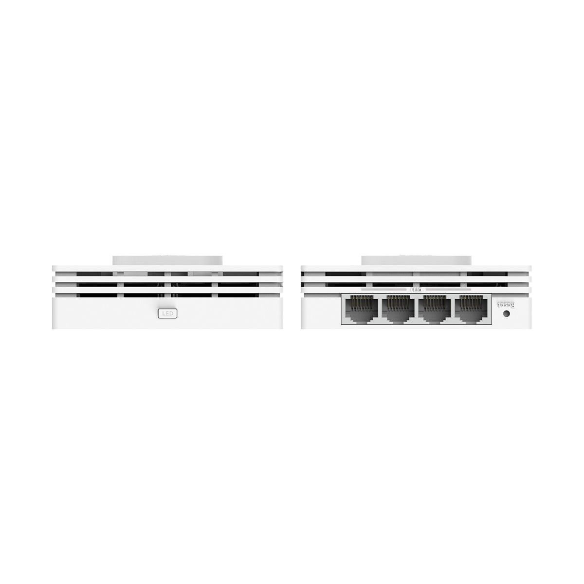 Фото Точка доступа Wi-Fi Cudy AX3000 Gigabit Wall-Plate Wi-Fi 6 Access Point AX3000 Dual Band Wi-Fi 6 Wall Plate Access Point, Chipset MT7981+MT7531AE+MT7976CN, 802.11ax/ac/a/b/g/n, 2402Mbps at 5GHz + 574Mbps at 2.4GHz, 1 x Gigabit PoE-IN Port, 802.3af/at, 4 x