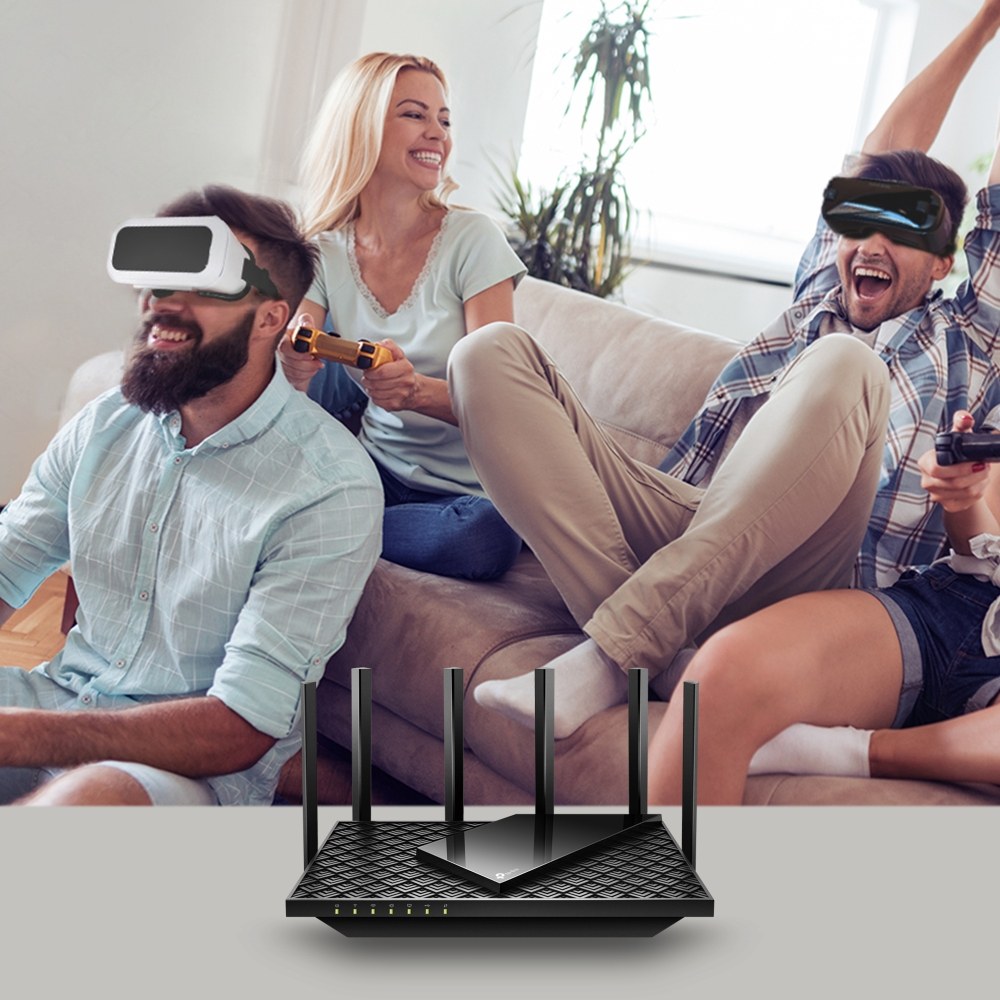 Фото Маршрутизатор TP-Link Archer AX72 AX5400 Dual-Band Wi-Fi 6 Router
