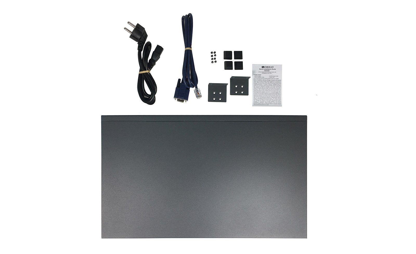 Фото Коммутатор управляемый L2 ORIGO OS3152/A1A 48x1000Base-T, 4x1000Base-X SFP, консольный порт RJ-45, комплект для установки в 19" стойку