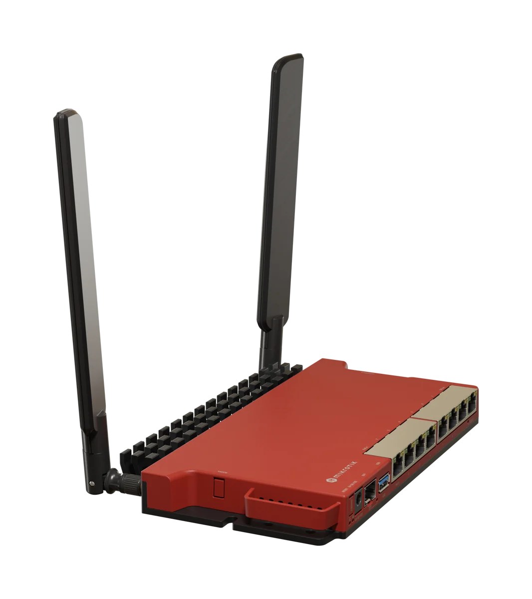 Фото Роутер беспроводной MikroTik L009UiGS-2HaxD-IN AX600 10/100/1000BASE-TX, 2.4Ггц, 8*1Gbit, 1*SFP 2.5Gbit