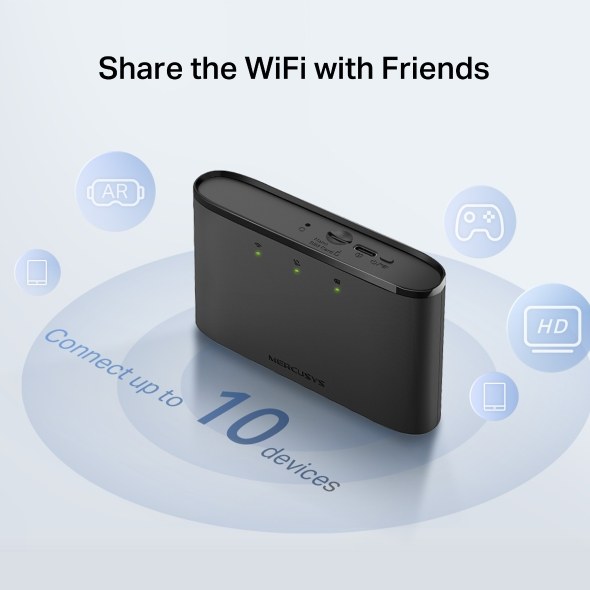 Фото Маршрутизатор мобильный беспроводной 4G LTE Mercusys MT110