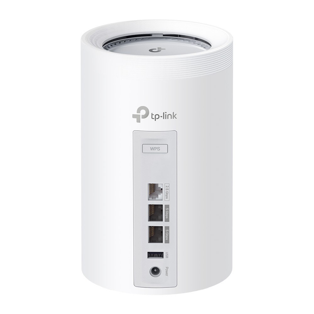 Фото Бесшовный Mesh роутер TP-Link Deco BE65 Pro (DECO BE65 PRO(2-PACK)) BE9300 100/1000/2500/5000BASE-T белый (упак.:2шт)