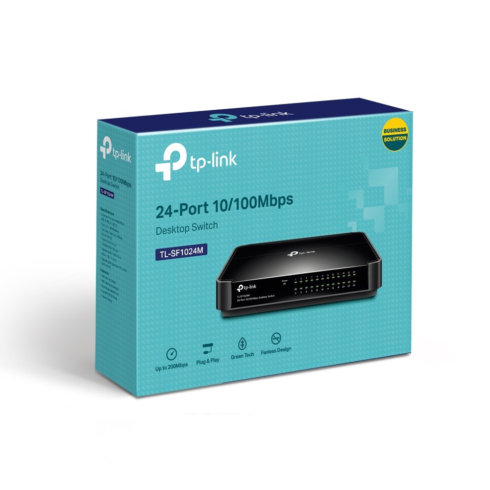 Фото Коммутатор TP-Link Desktop Switch SMB TL-SF1024M неуправляемый настольный 24x10/100BASE-TX