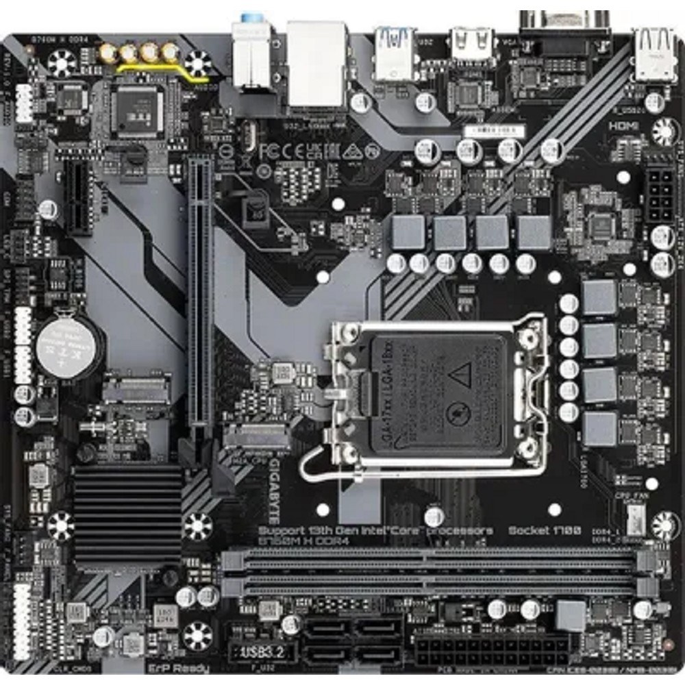 Фото Материнская плата Gigabyte B760M H V2, RTL