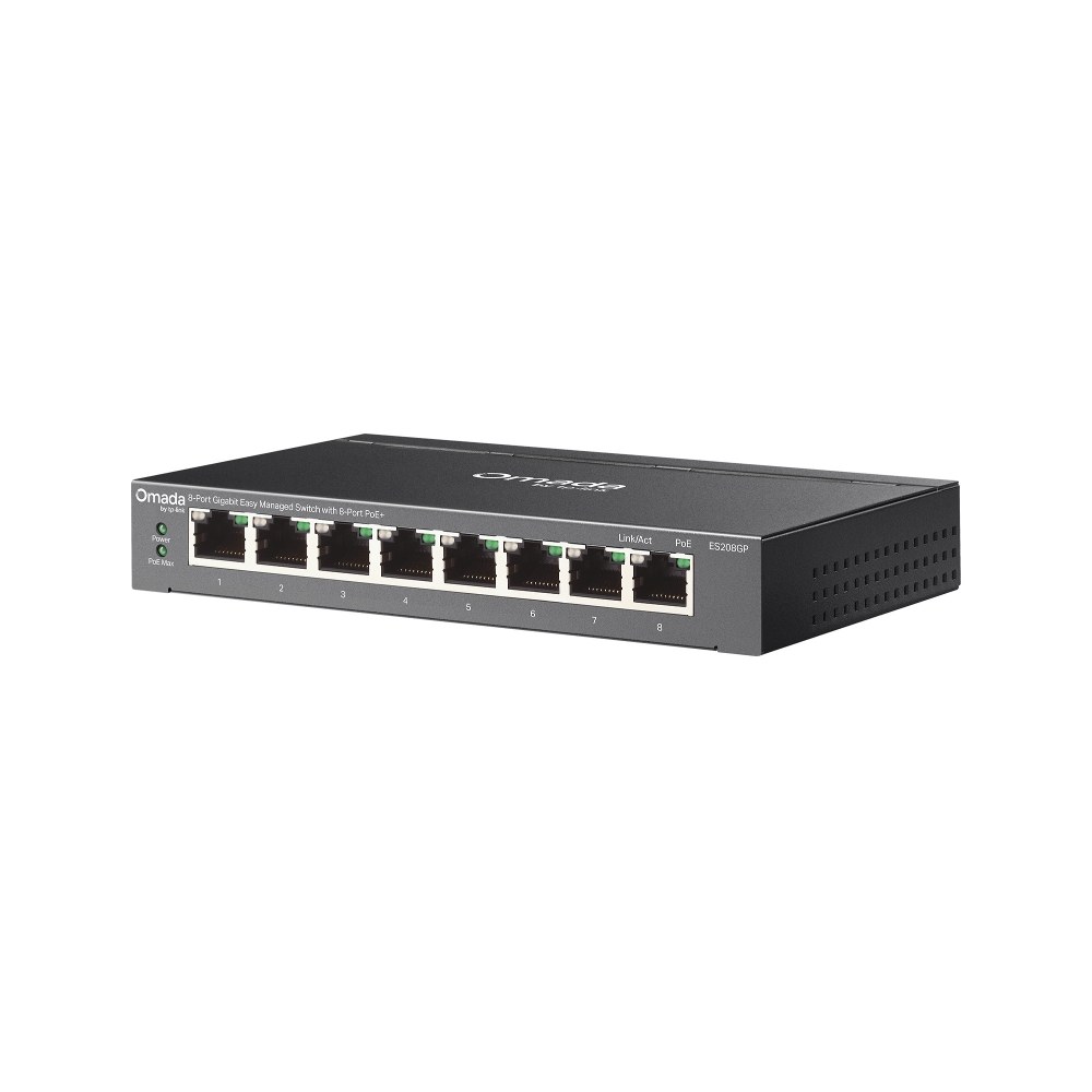 Фото Коммутатор TP-Link Omada 8-Port Gigabit Easy Managed Switch with 8-Port PoE+
