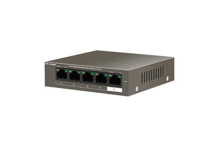 Фото Коммутатор 5PORT 10/100/1000M G1105P-4-63W IP-COM