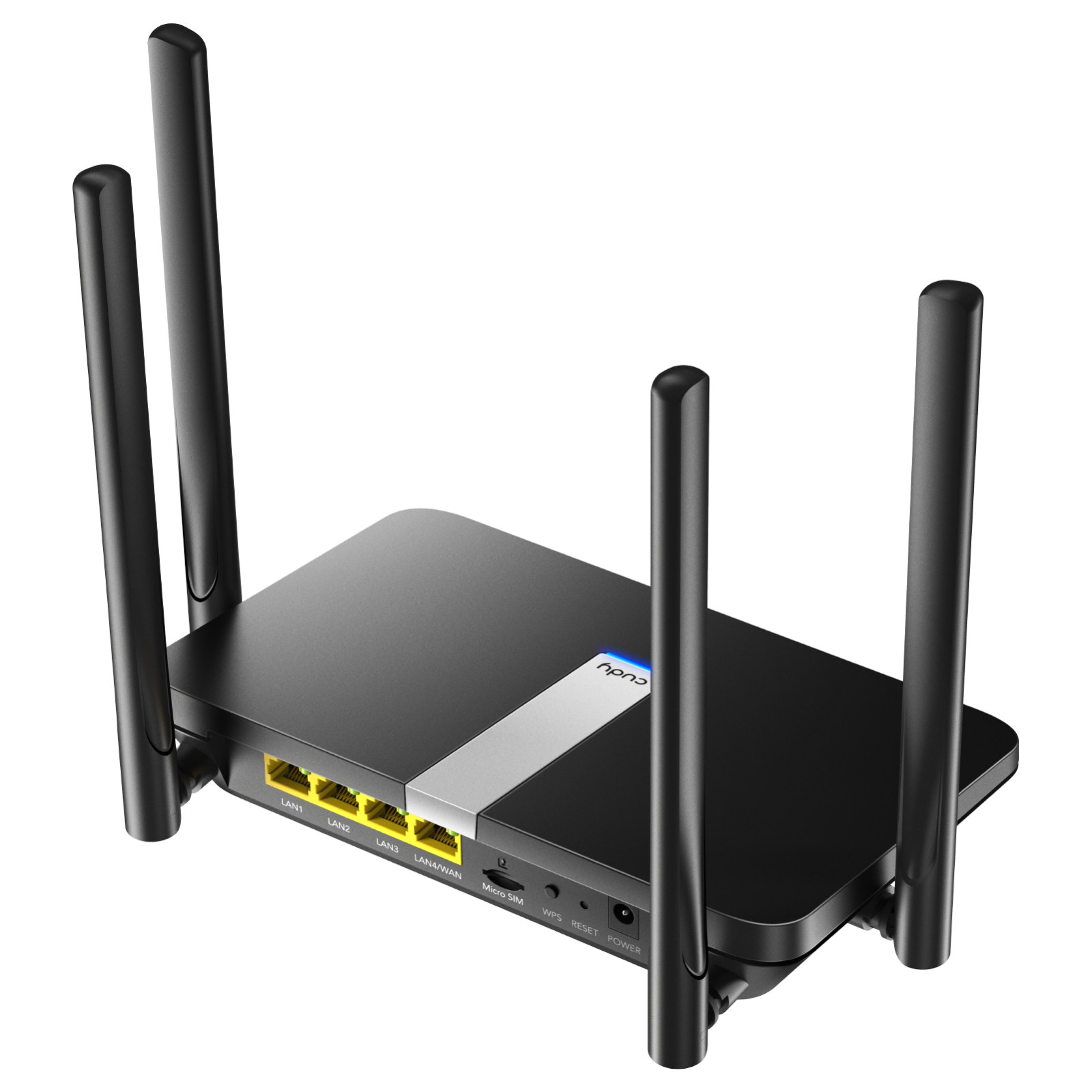Фото Роутер беспроводной Cudy LT500 AC1200 10/100BASE-TX/4G cat.4 черный