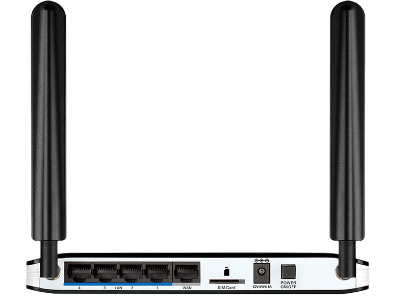 Фото Роутер Wireless N300 LTE Router with 1 USIM/SIM Slot, 1 10/100Base-TX WAN port, 4 10/100Base-TX LAN ports. 802.11b/g/n compatible, 802.11n up to 300Mbps,1 10/100Base-TX WAN port, 4 10/100Base-TX LAN ports, NAT, DHCP server/relay