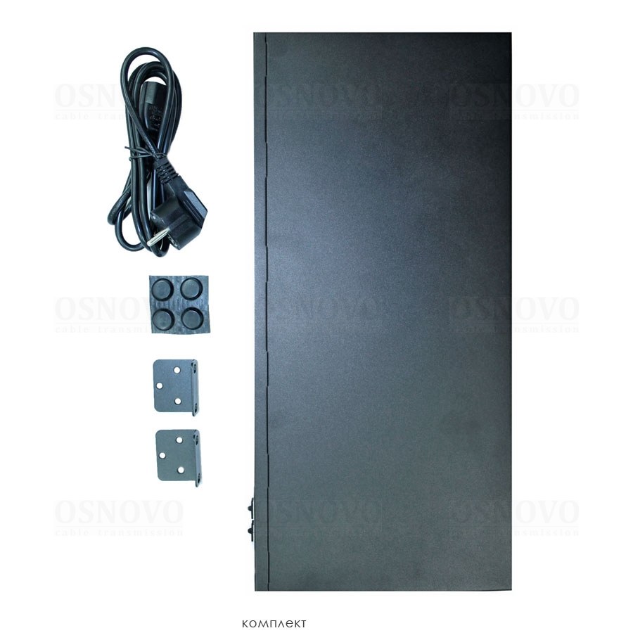 Фото Коммутатор Osnovo SW-72402/L2 Управляемый (L2+) гигабитный на 26 портов