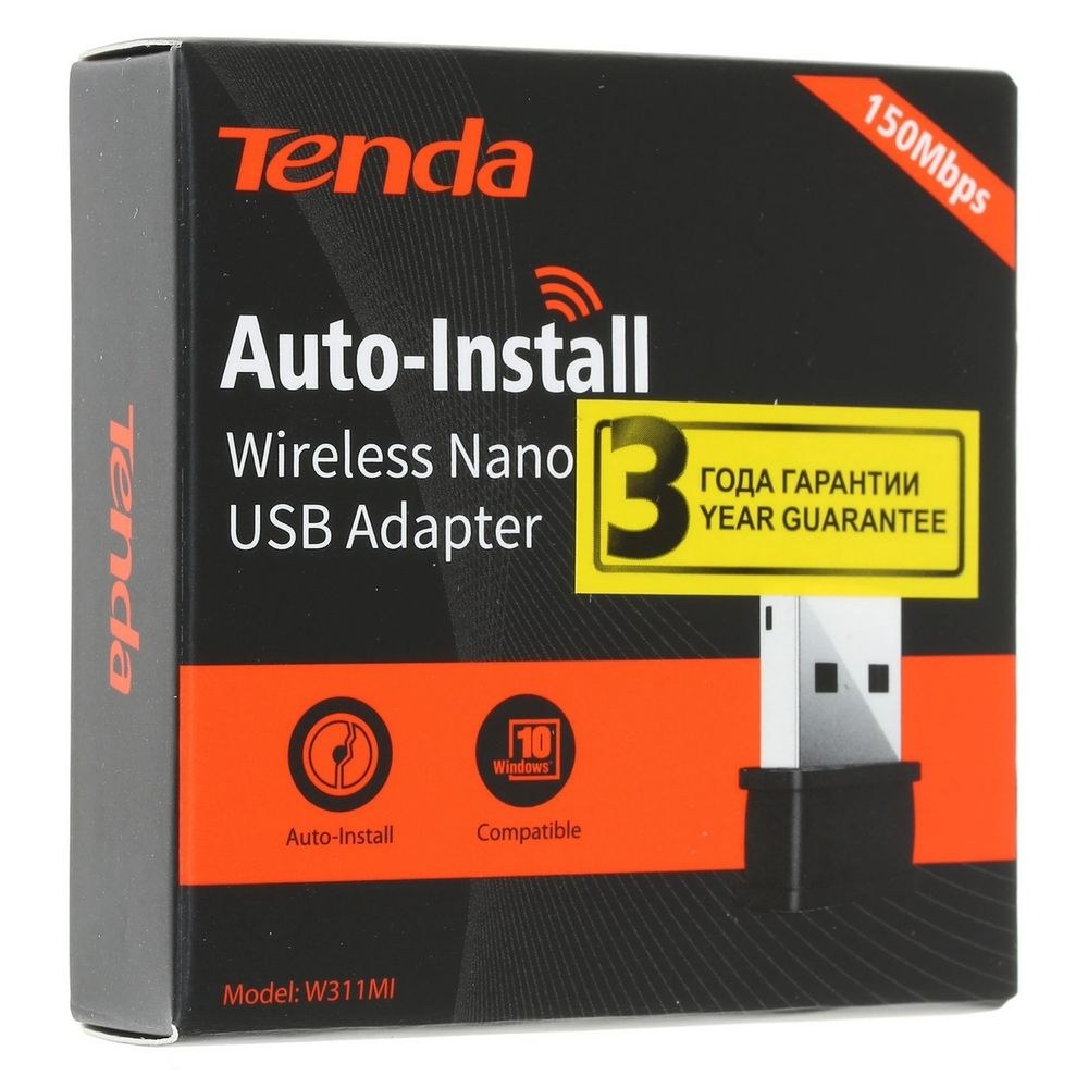 Фото Wi-Fi адаптер 150MBPS USB W311MI TENDA